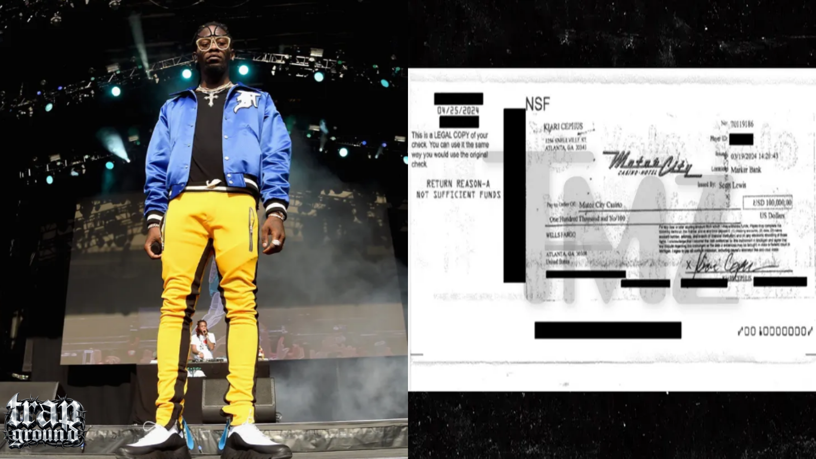 Offset, ex-Migos, processado: rapper deve $100 mil a cassino de Detroit